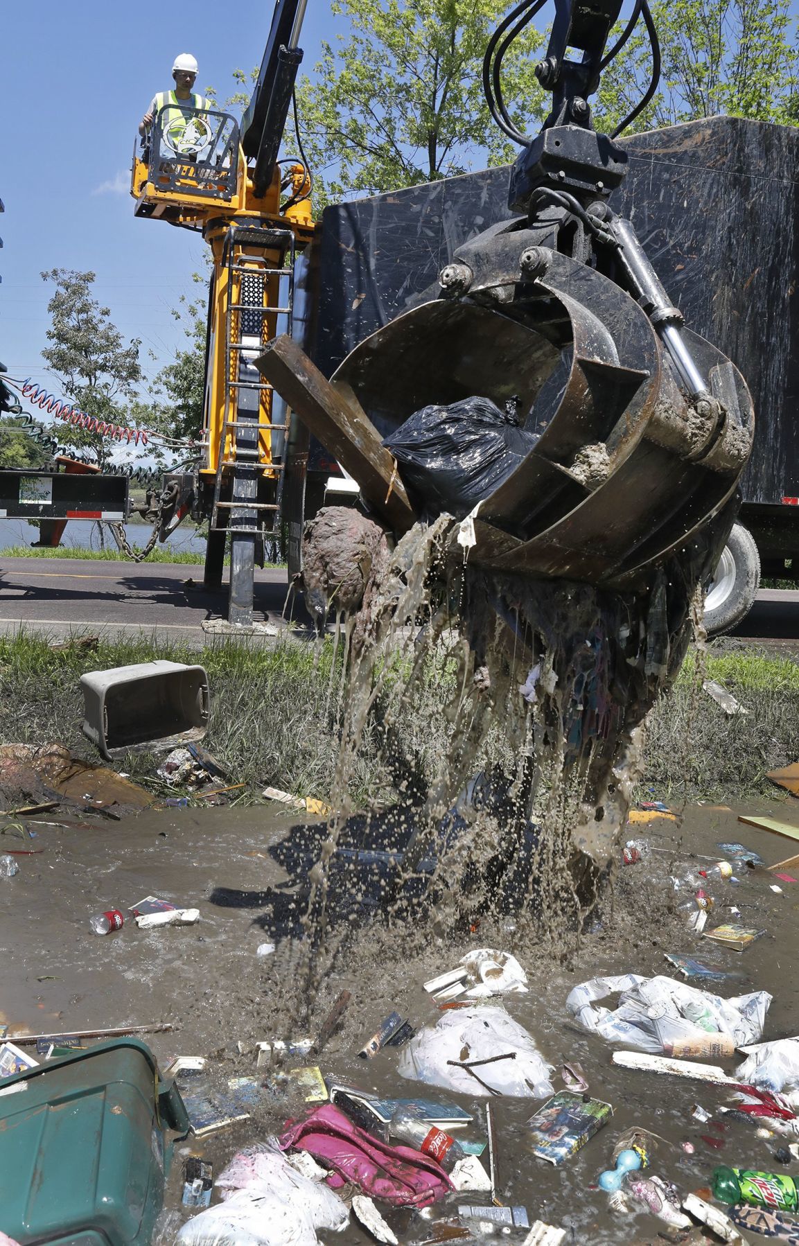 St. Charles County is cleaning up flood debris
